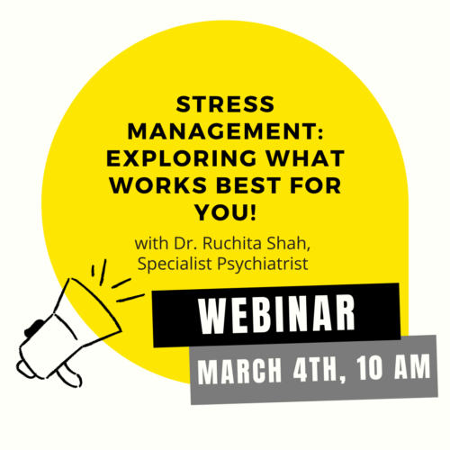 Stress Management Webinar: Exploring What Works Best for You!
