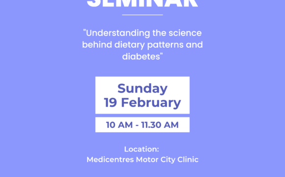 Seminar: Understanding the science behind dietary patterns and diabetes